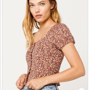 Cute Floral Top